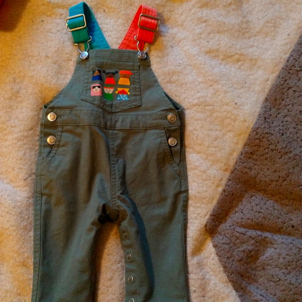 Christian Robinson x Target overalls